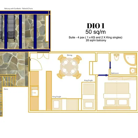 Dio Luxury Suites Apartman